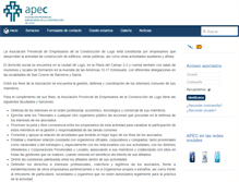 Tablet Screenshot of apeclugo.com